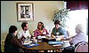 photo of Margan Dawson (AWENS), Allan Quigley (St.FX), Heather Smith (ESMVLN), Tina Boutilier (ESMVLN), Jean Smyth (Dept. of Ed.)