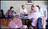photo of Margan Dawson (AWENS), Allan Quigley (St.FX), Heather Smith (ESMVLN), Tina Boutilier (ESMVLN), Jean Smyth (Dept. of Ed.)