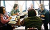 photo of Ann Marie Downie (LNS) and Eastern Shore Group discussing project