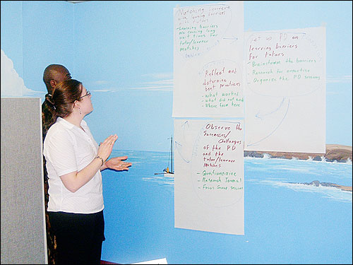 photo of Zo&euml; Thomas, Dartmouth Literacy Network