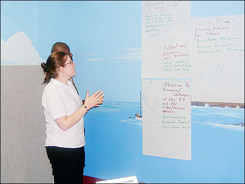 photo of Zo&euml; Thomas, Dartmouth Literacy Network