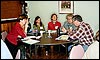 photo of Strait Region Group discussing project